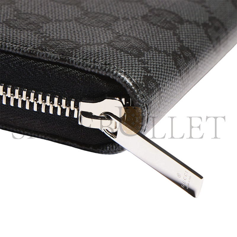 GUCCI ESSENCE CLASSIC ZIP-AROUND WALLET 876434 (19*10.5*2.5cm)